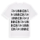 Åmunnen ordlek t-shirt