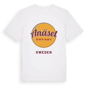 Ånäset cirkel t-shirt – ekologisk bomull t-shirt från Pinshirt