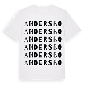 Andersbo ordlek t-shirt – ekologisk bomull t-shirt från Pinshirt