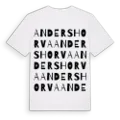 Andershorva ordlek t-shirt
