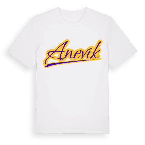 Anevik baseball t-shirt – ekologisk bomull t-shirt från Pinshirt