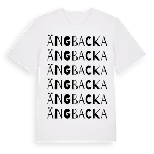 Ängbacka ordlek t-shirt – ekologisk bomull t-shirt från Pinshirt