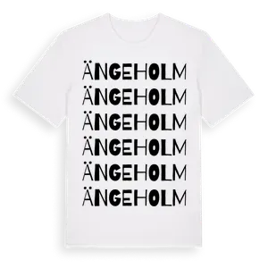 Ängeholm ordlek t-shirt – ekologisk bomull t-shirt från Pinshirt