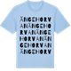 Blue Soul t-shirt med Ängehorvan ordlek t-shirt
