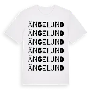 Ängelund ordlek t-shirt – ekologisk bomull t-shirt från Pinshirt