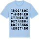 Blue Soul t-shirt med Änggärdet ordlek t-shirt