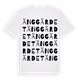 Änggärdet ordlek t-shirt