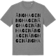 Mid Heather Gray t-shirt med Änghagen ordlek t-shirt