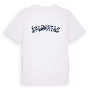 Änghorvan college t-shirt – ekologisk bomull t-shirt från Pinshirt