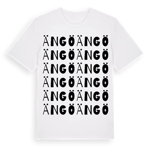 Ängö ordlek t-shirt – ekologisk bomull t-shirt från Pinshirt