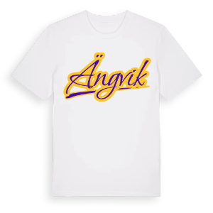 Ängvik baseball t-shirt – ekologisk bomull t-shirt från Pinshirt