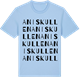 Blue Soul t-shirt med Aniskullen ordlek t-shirt