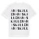 Aniskullen ordlek t-shirt