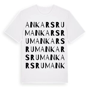 Ankarsrum ordlek t-shirt – ekologisk bomull t-shirt från Pinshirt
