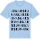 Blue Soul t-shirt med Ankarsrum ordlek t-shirt