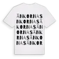 Änkornas ordlek t-shirt