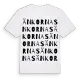 Änkornas ordlek t-shirt