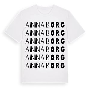 Annaborg ordlek t-shirt – ekologisk bomull t-shirt från Pinshirt