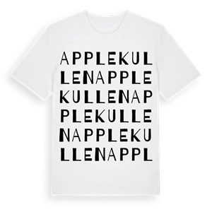 Applekullen ordlek t-shirt – ekologisk bomull t-shirt från Pinshirt