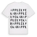 Applelyckan ordlek t-shirt