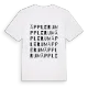 Äpplerum ordlek t-shirt