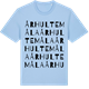 Blue Soul t-shirt med Århultemåla ordlek t-shirt