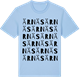 Blue Soul t-shirt med Ärnäs ordlek t-shirt
