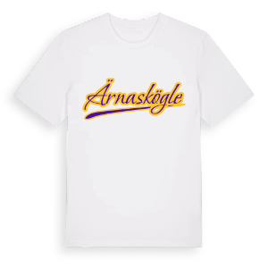Ärnaskögle baseball t-shirt – ekologisk bomull t-shirt från Pinshirt