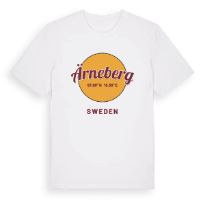Ärneberg cirkel t-shirt – ekologisk bomull t-shirt från Pinshirt