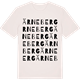 Vintage White t-shirt med Ärneberg ordlek t-shirt
