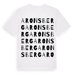 Aronsberg ordlek t-shirt – ekologisk bomull t-shirt från Pinshirt