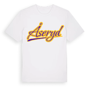 Åseryd baseball t-shirt – ekologisk bomull t-shirt från Pinshirt