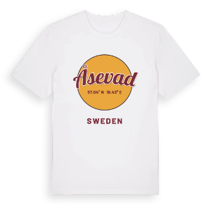 Åsevad cirkel t-shirt – ekologisk bomull t-shirt från Pinshirt