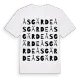 Åsgärde ordlek t-shirt