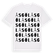 Åsgöl ordlek t-shirt