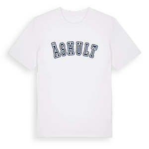 Äshult college t-shirt – ekologisk bomull t-shirt från Pinshirt