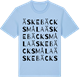 Blue Soul t-shirt med Äskebäcksmåla ordlek t-shirt