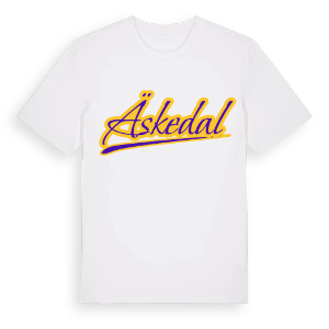 Äskedal baseball t-shirt – ekologisk bomull t-shirt från Pinshirt