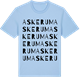Blue Soul t-shirt med Askerum ordlek t-shirt