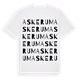 Askerum ordlek t-shirt
