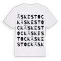 Äskestock ordlek t-shirt