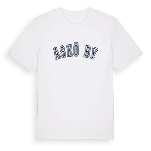 Askö by college t-shirt – ekologisk bomull t-shirt från Pinshirt