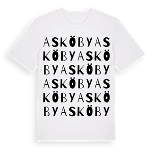 Askö by ordlek t-shirt – ekologisk bomull t-shirt från Pinshirt