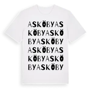 Askö By ordlek t-shirt – ekologisk bomull t-shirt från Pinshirt