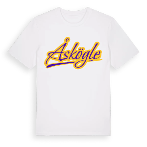 Åskögle baseball t-shirt – ekologisk bomull t-shirt från Pinshirt