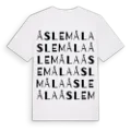 Åslemåla ordlek t-shirt