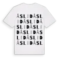 Åslid ordlek t-shirt