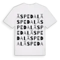 Äspedal ordlek t-shirt