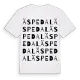 Äspedal ordlek t-shirt