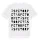 Äspetorpet ordlek t-shirt